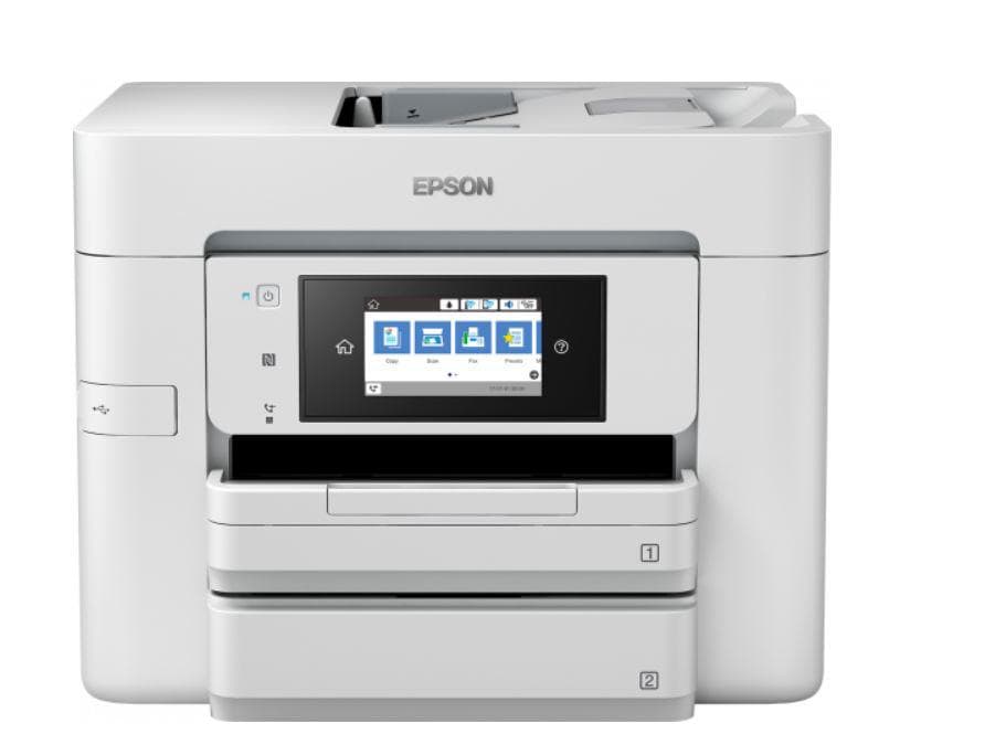 Multifunctional inkjet Color EPSON WF-4745DTWF A4 Functii:Impr|Scan|Cop|Fax Viteza Print Mono:22ppm Viteza Print color:24ppm Conectiv:USB|Retea|WiFi Duplex:Da ADF:ADF, "C11CF75403"