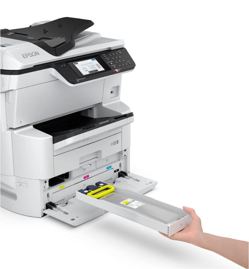 Multifunctional Inkjet Color EPSON WF-C878RDWF,A3+,Functii:Impr|Scan|Cop|Fax,Vit Print Mono:25ppm,Vit Print color:24ppm,Conectiv:USB|Retea|WiFi Duplex:Da ADF:ADF, "C11CH60401" — miniatură