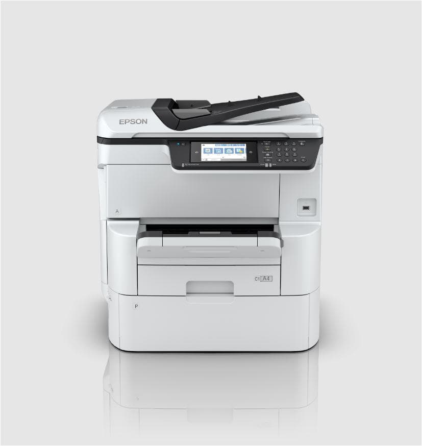 Multifunctional Inkjet Color EPSON WF-C878RDWF,A3+,Functii:Impr|Scan|Cop|Fax,Vit Print Mono:25ppm,Vit Print color:24ppm,Conectiv:USB|Retea|WiFi Duplex:Da ADF:ADF, "C11CH60401"