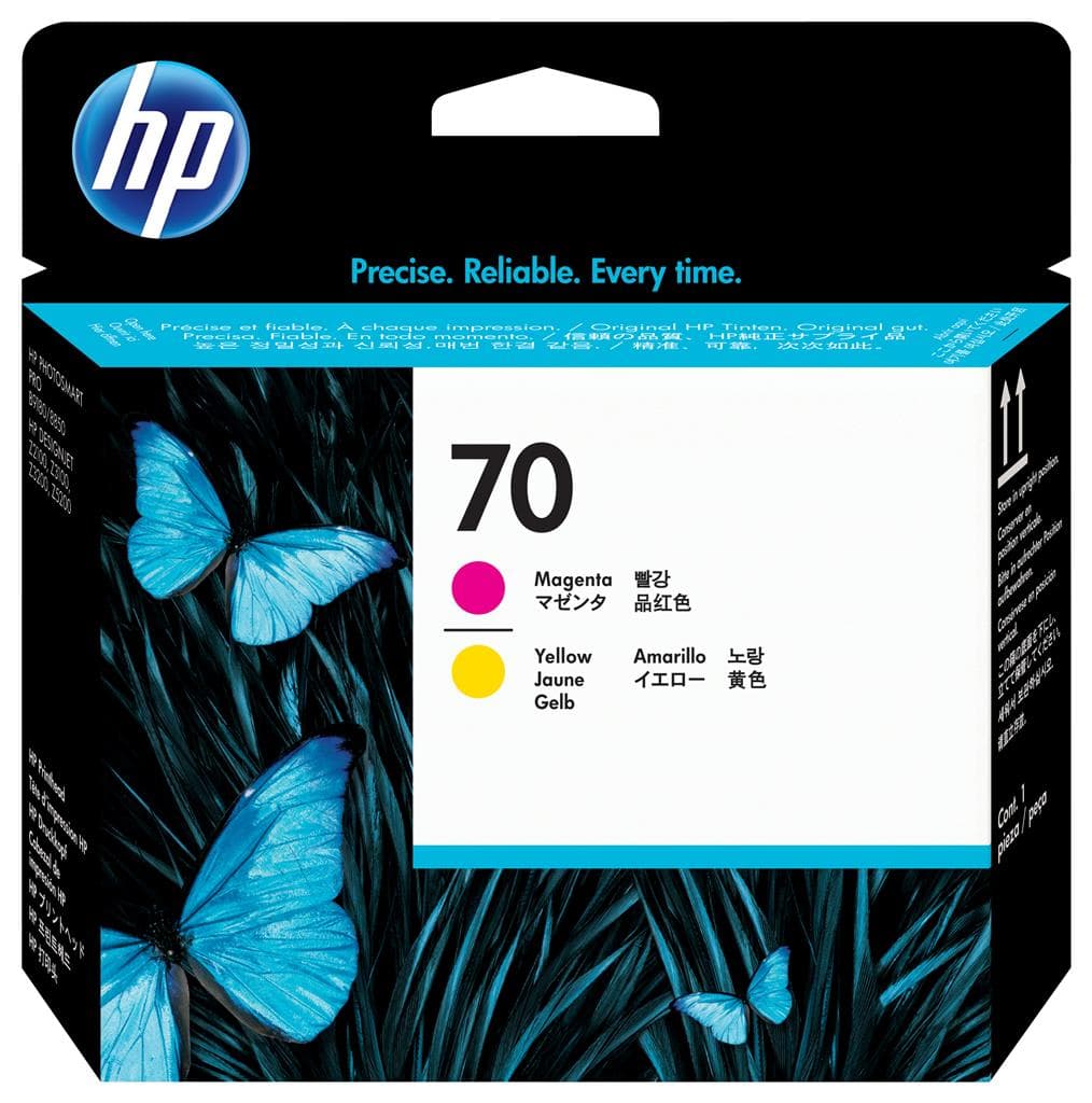 Cap Printare Original HP Magenta&Yellow, nr.70, pentru Design Jet Z3100|Z2100|Z5200|Z3200ps|Z5400|PhotoSmart B9180|9180GP|B8800|8850, , incl.TV 1.2incl.TV "C9406A"