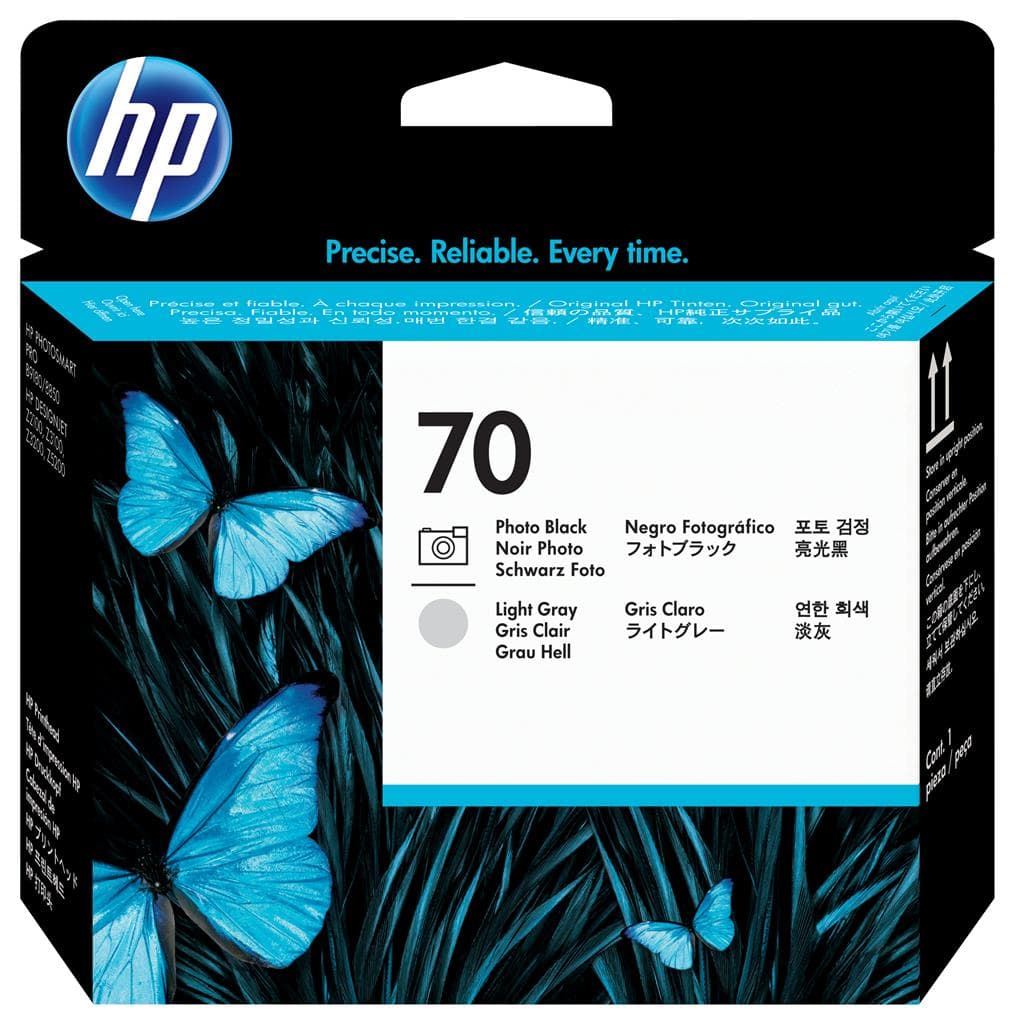 Cap Printare Original HP Photo Black&Light Gray, nr.70, pentru Design Jet Z3100|Z2100|Z5200|Z3200ps|Z5400|PhotoSmart B9180|9180GP|B8800|8850, , incl.TV 1.2incl.TV "C9407A"