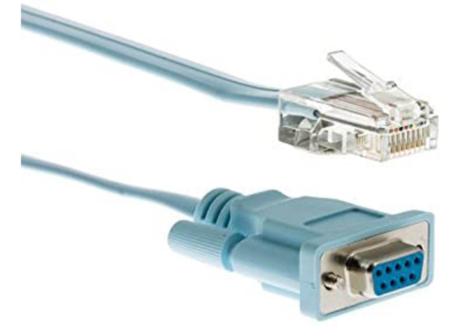 CONSOLE CABLE 6FT WITH/RJ45 AND DB9F "CAB-CONSOLE-RJ45="