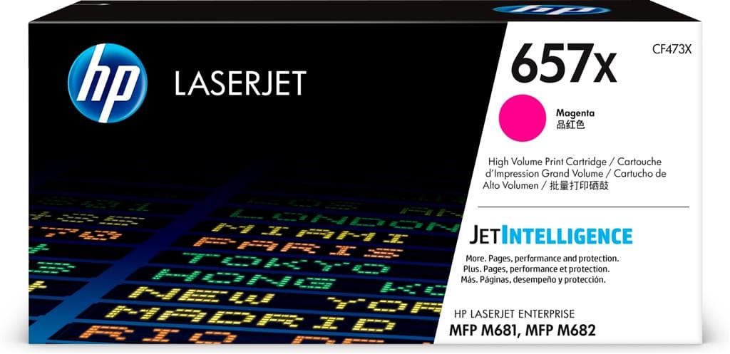 Toner Original HP Magenta, nr.657X, pentru Laser Jet MFP 681z|681f|682z|681dh, 23k, incl.TV 1.2incl.TV "CF473X"