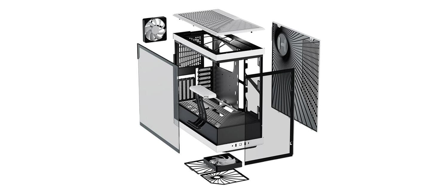 CARCASE Hyte "CS-HYTE-Y40-BW" — miniatură