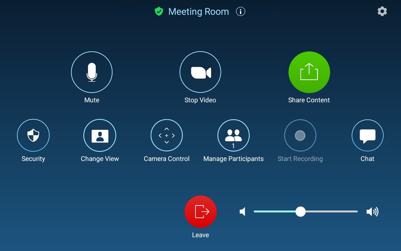 TABLETE Yealink For Meetingbar A20/A30 "CTP18-STD" — miniatură
