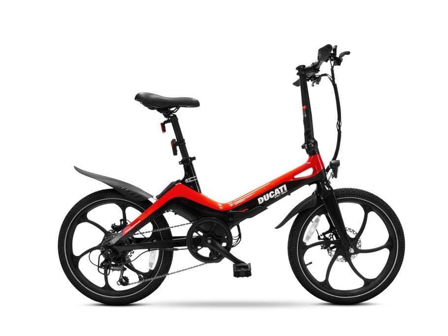 BICICLETE electrice Ducati MG-20 20"cadru magneziu, 10.5Ah,motor 250W, 6 viteze "DU-BI-210003" — miniatură