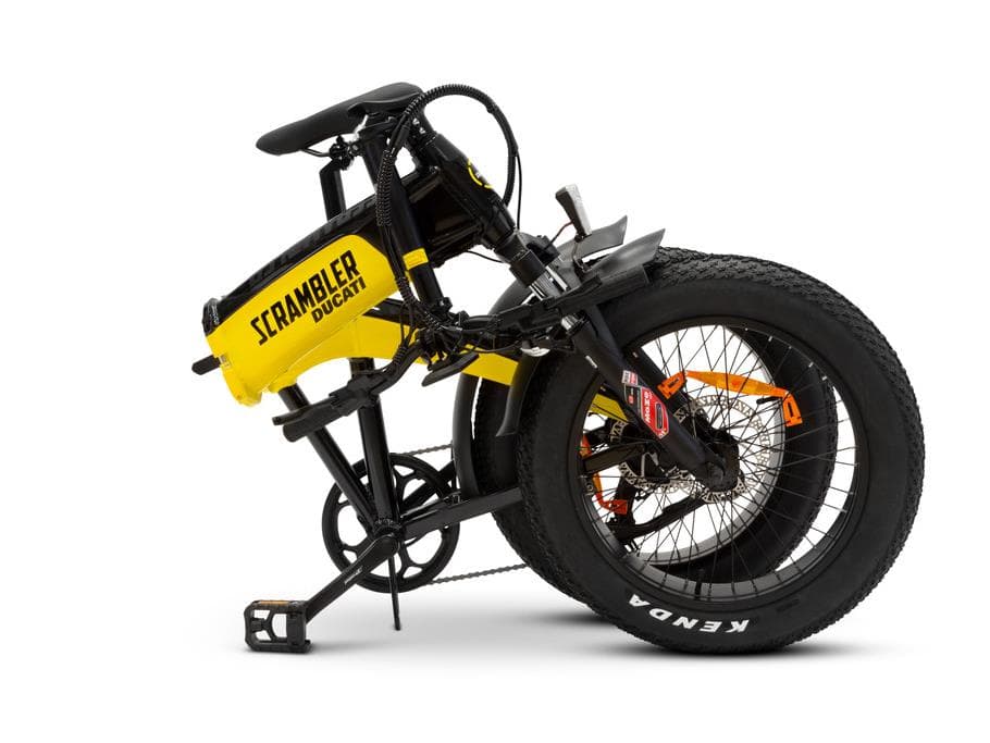 BICICLETE electrice Ducati Scrambler SCR-E20", 10Ah,motor 250W, 7 viteze, viteza maxima 25Km "DU-BI-220002" — miniatură