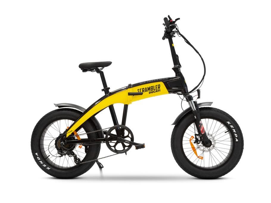 BICICLETE electrice Ducati Scrambler SCR-E20", 10Ah,motor 250W, 7 viteze, viteza maxima 25Km "DU-BI-220002" — miniatură