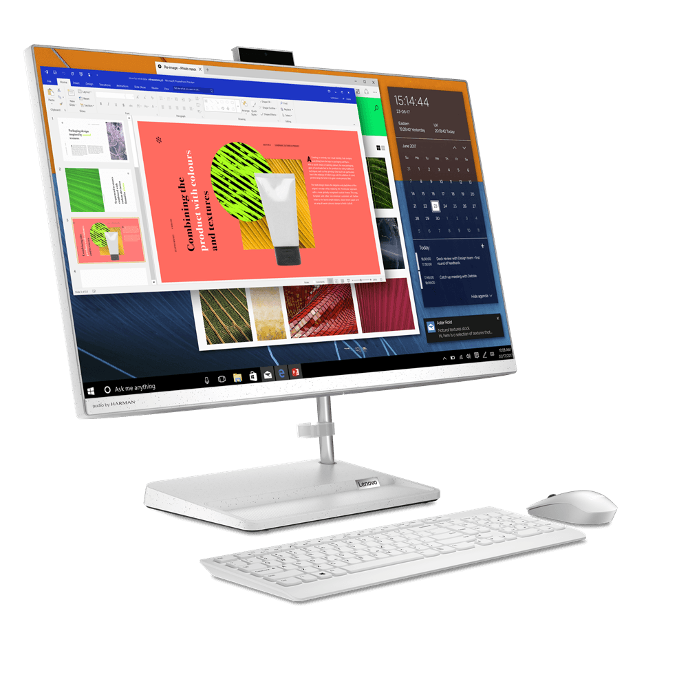 DESKTOP Computers Lenovo AIO 3 27 NT R7 7730U 16GB 512GB UMA DOS "F0FY00GARI" — miniatură