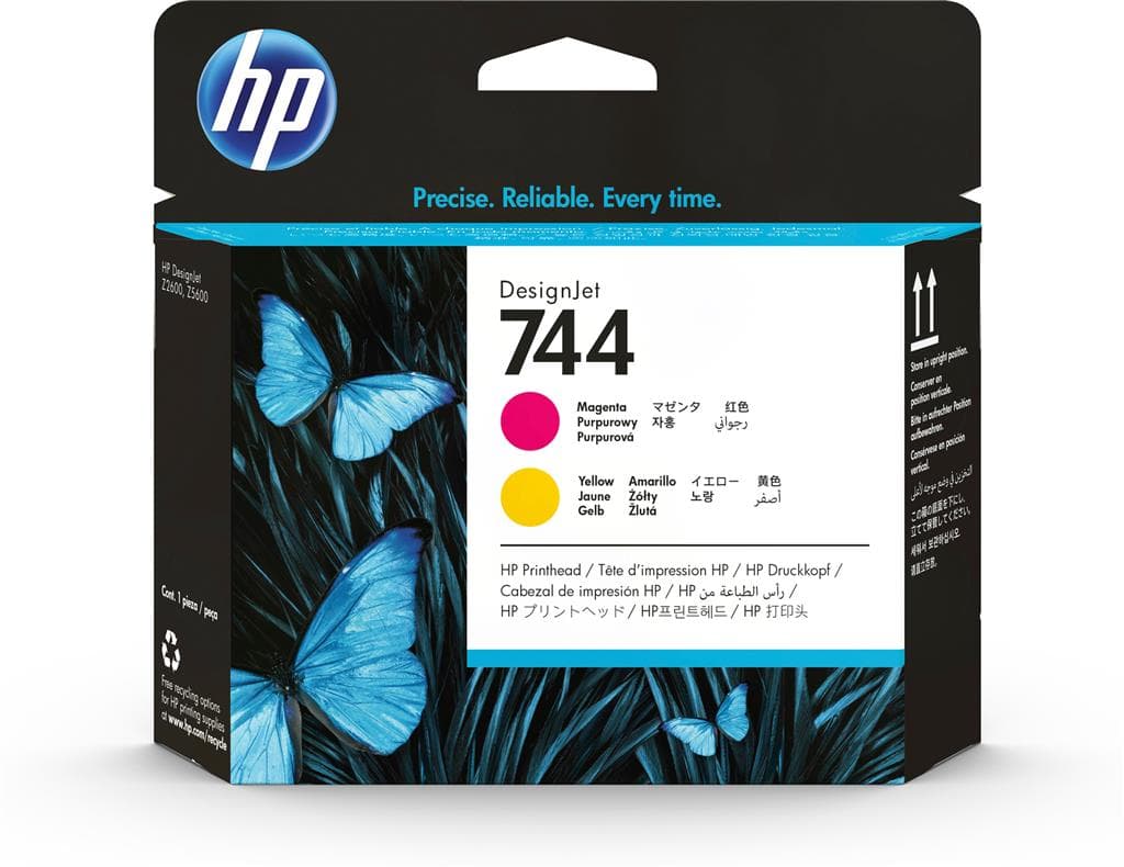 Cap Printare Original HP Magenta&Yellow, nr.744, pentru DesignJet Z2600|Z5600, , incl.TV 1.2incl.TV "F9J87A"