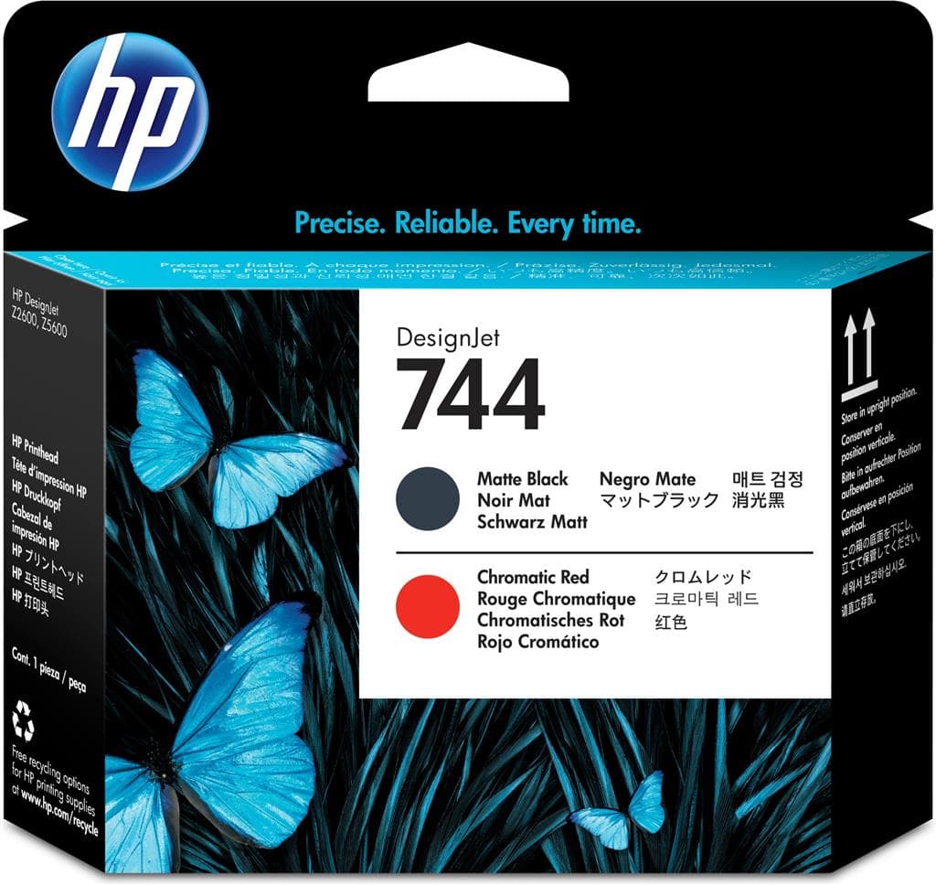 Cap Printare Original HP Matte Black&Chromatic Red, nr.745, pentru DesignJet Z2600|Z5600, , incl.TV 1.2incl.TV "F9J88A"