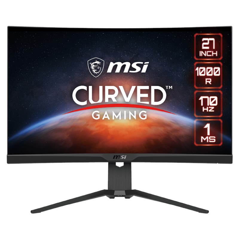 MSI G272CQP 27inch VA Curve 1000R 2560x1440 170Hz 1ms 2xHDMI DP 3y Warranty "G272CQP"