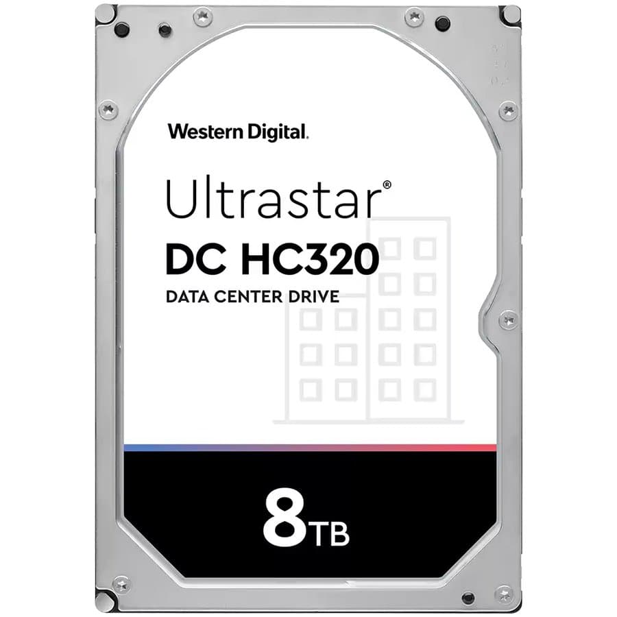 HDD WD - server WD/HGST Ultrastar 8TB DC HC320, 3.5"", 256MB, 7200 RPM, SAS, 512E SE P3, SKU: 0B36400 "HUS728T8TAL5204"