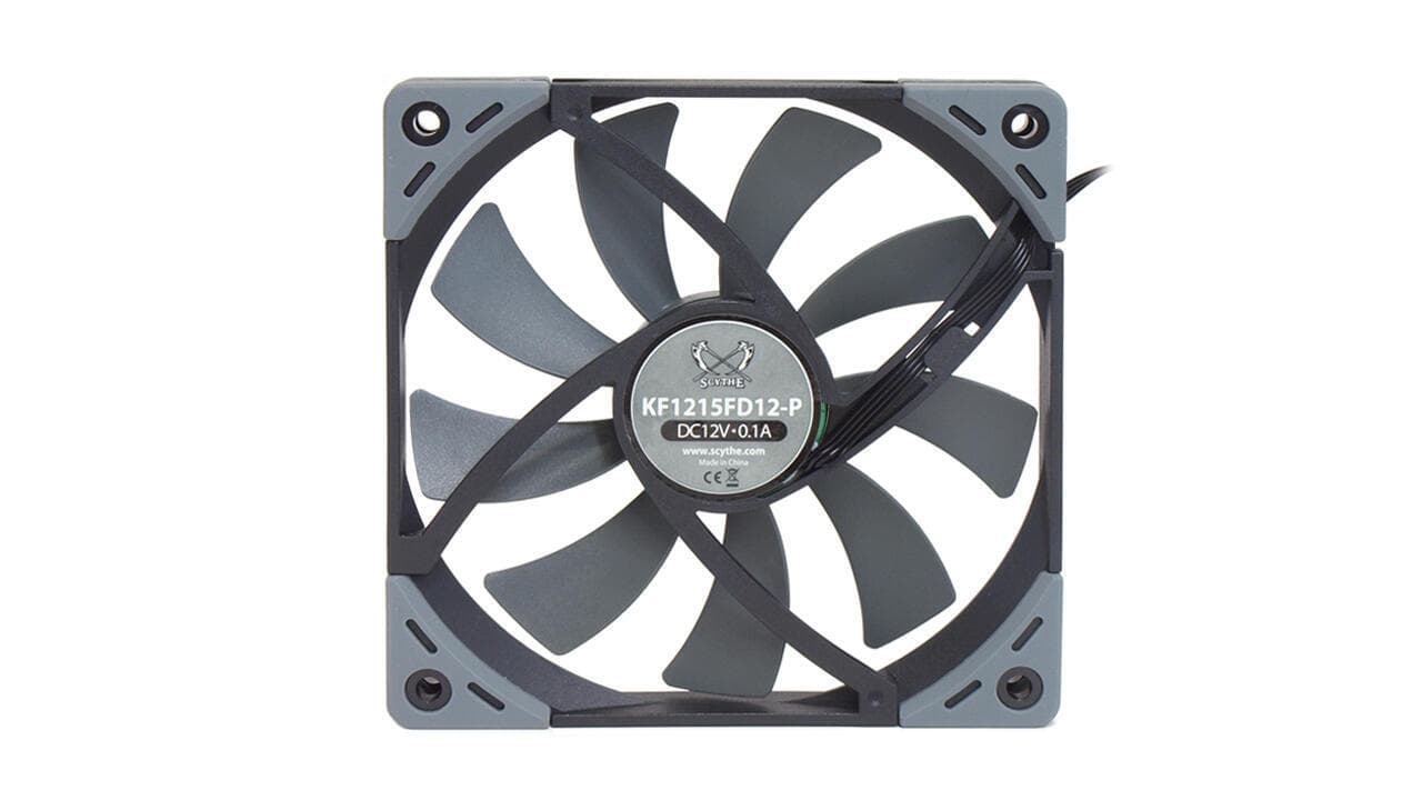 VENTILATOR Scythe, 120 mm 1800 rpm, conector 4 pin, "KF1215FD18-P" — miniatură
