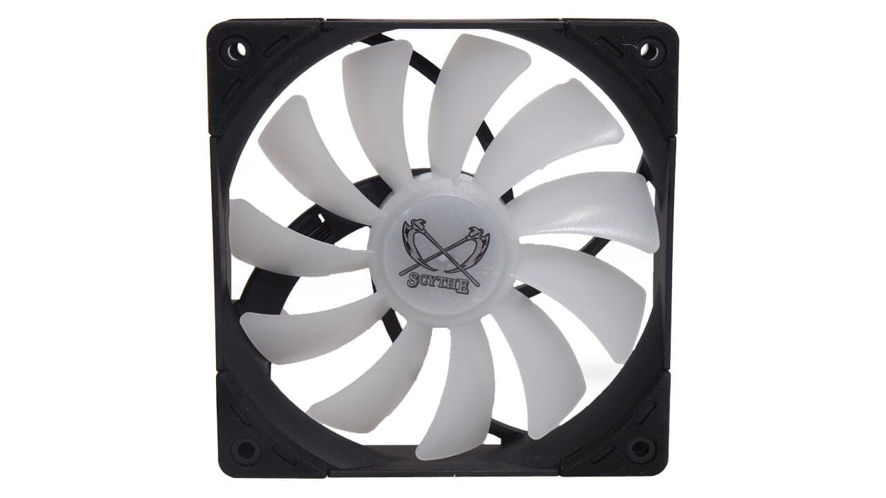VENTILATOR Scythe, 120 mm 1800 rpm, LED RGB, conector 3 pin | 4 pin, "KF1225FD12AR-P"