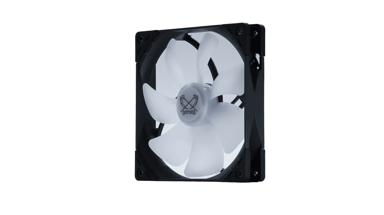 VENTILATOR Scythe, 120 mm 1800 rpm, LED ARGB, conector 4 pin, "KF1225FD18AR-P" — miniatură