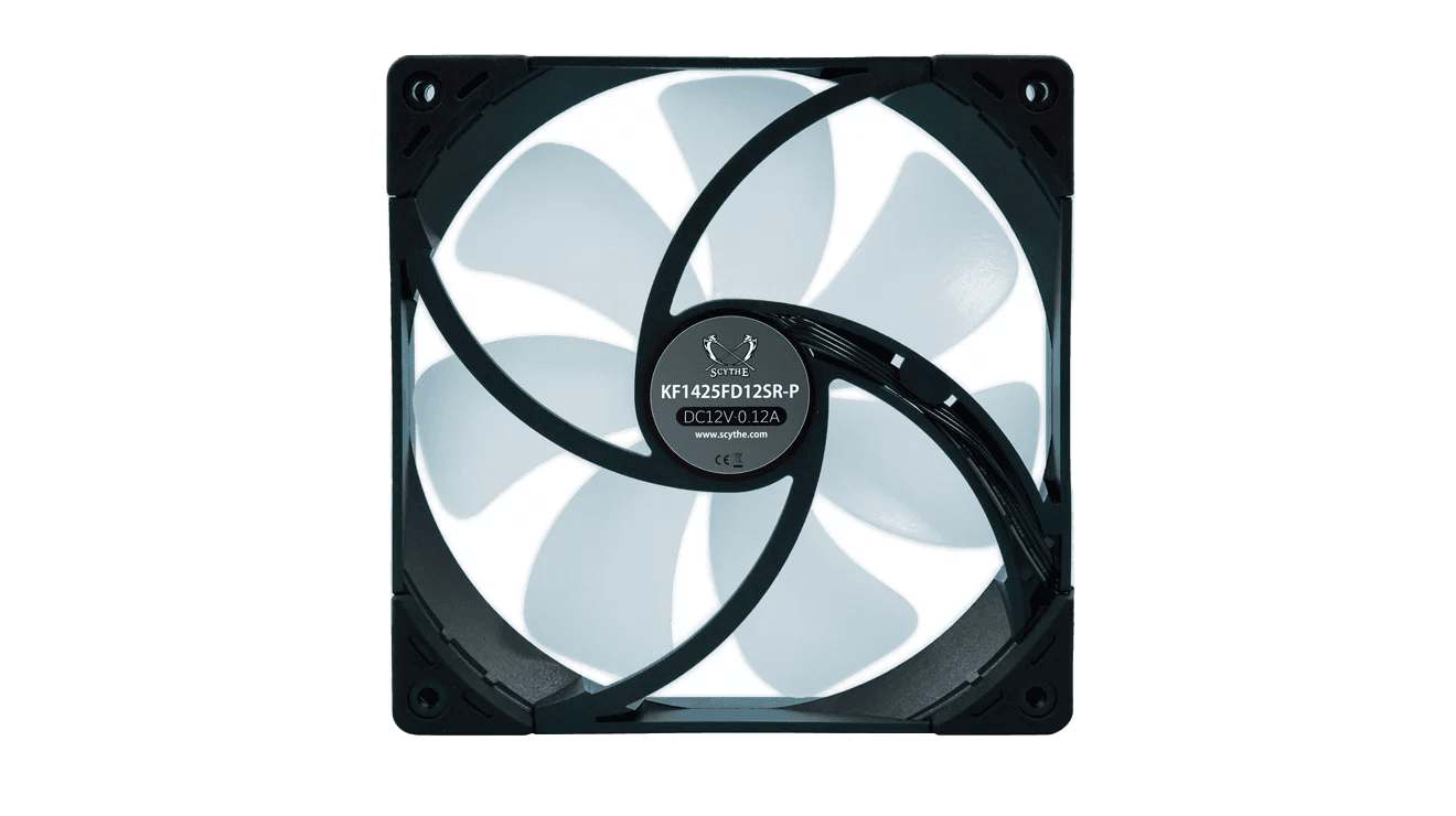 VENTILATOR Scythe, 120 mm 1800 rpm, LED ARGB, conector 4 pin, "KF1225FD18AR-P" — miniatură