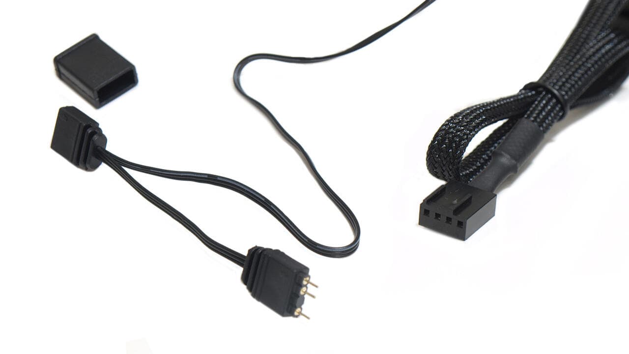 VENTILATOR Scythe, 140 mm 1200 rpm, LED ARGB, conector 4 pin, "KF1425FD12SAR-P" — miniatură