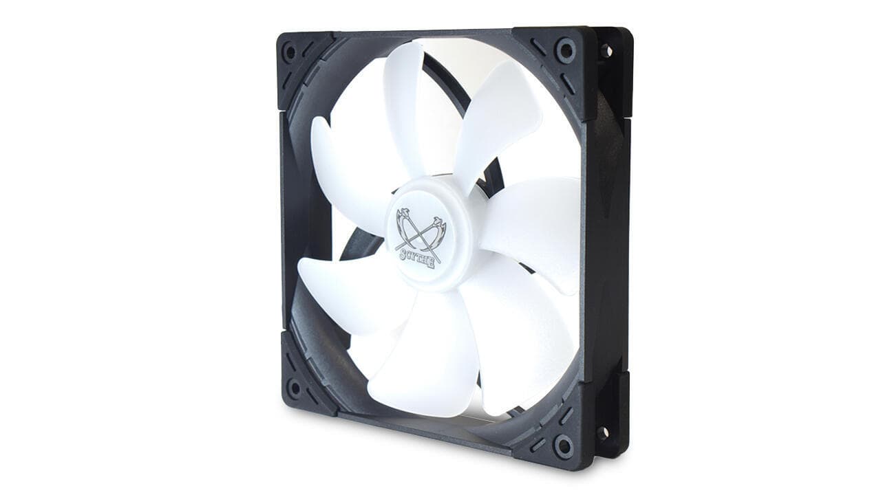 VENTILATOR Scythe, 140 mm 1200 rpm, LED RGB, conector 4 pin, "KF1425FD12SR-P"