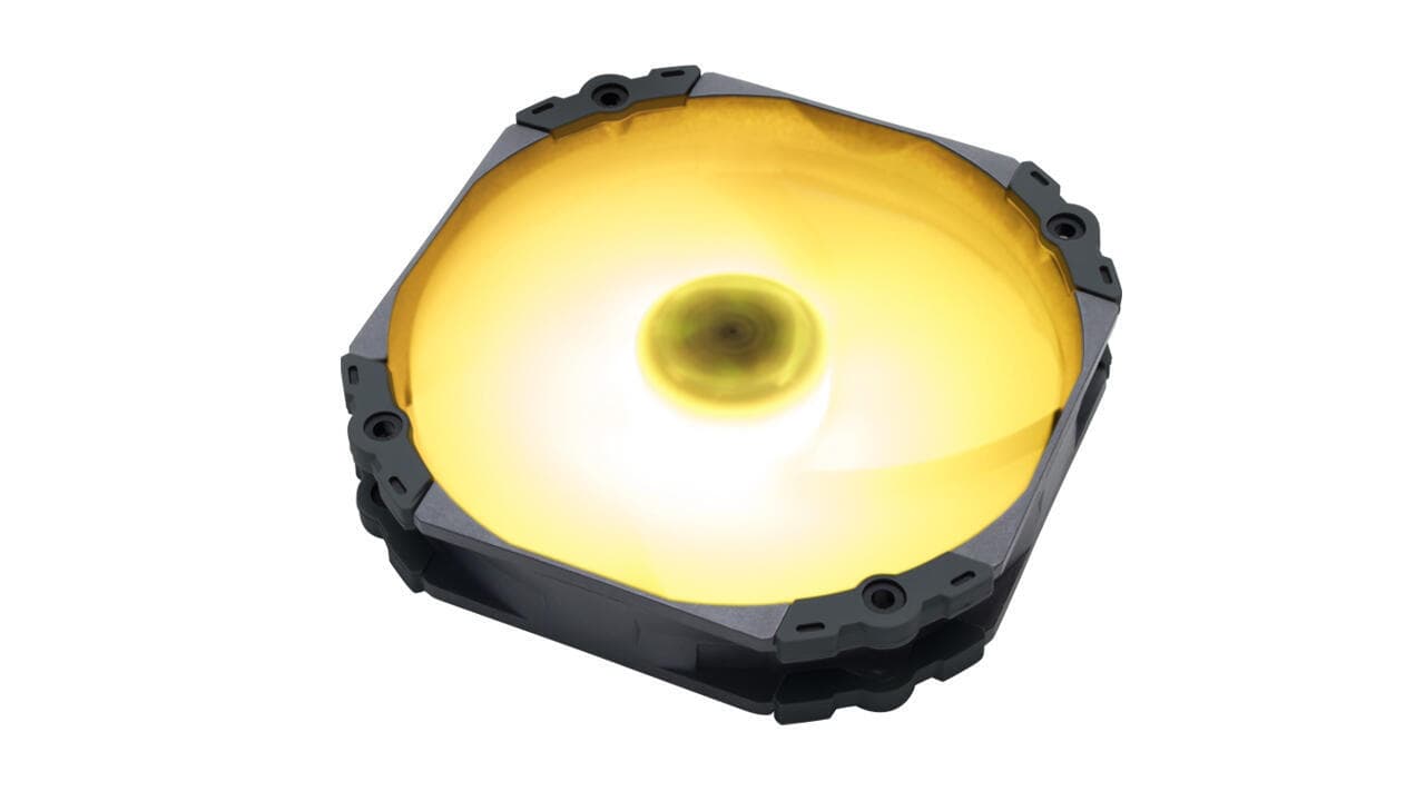 VENTILATOR Scythe, 140 mm 1800 rpm, LED RGB, conector 4 pin, "KF1425FD18R-P" — miniatură