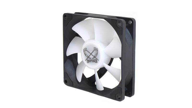 VENTILATOR Scythe, 92 mm 2300 rpm, LED RGB, conector 4 pin, "KF9225FD23R-P" — miniatură