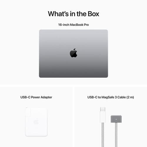 NOTEBOOK Apple MBP 16 M2 12/19/16 16GB 512GB INT US GY "MNW83LL/A" 1 — miniatură