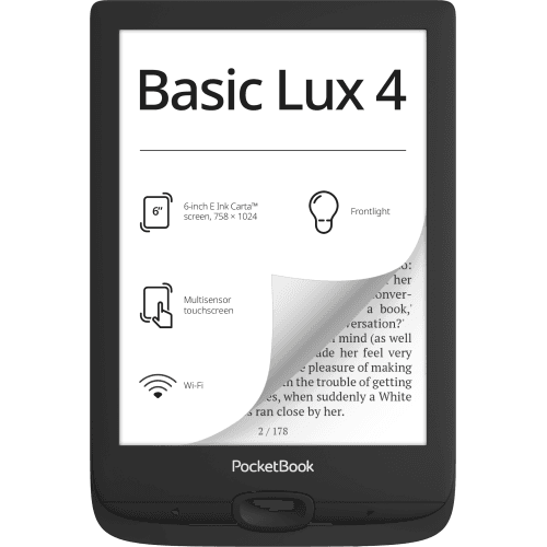 eREADER PocketBook Basic Lux 4 Ink Black "PB618-P-WW"