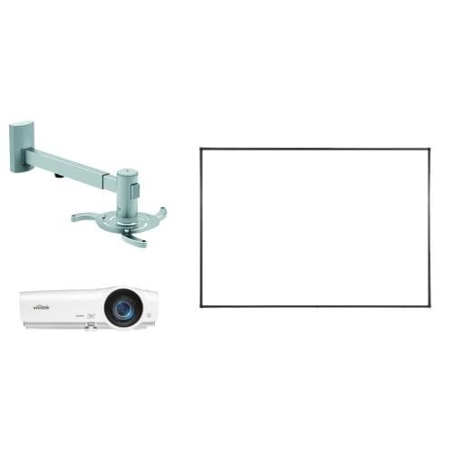 Tabla Interactiva iBoard IB-94Q4 + diagonala 94" (238cm) + pentray interactiv + suport perete videoproiector 23171 + videoproiector Vivitek DW284S, lb. Ro "PREMIUM_ST_94"