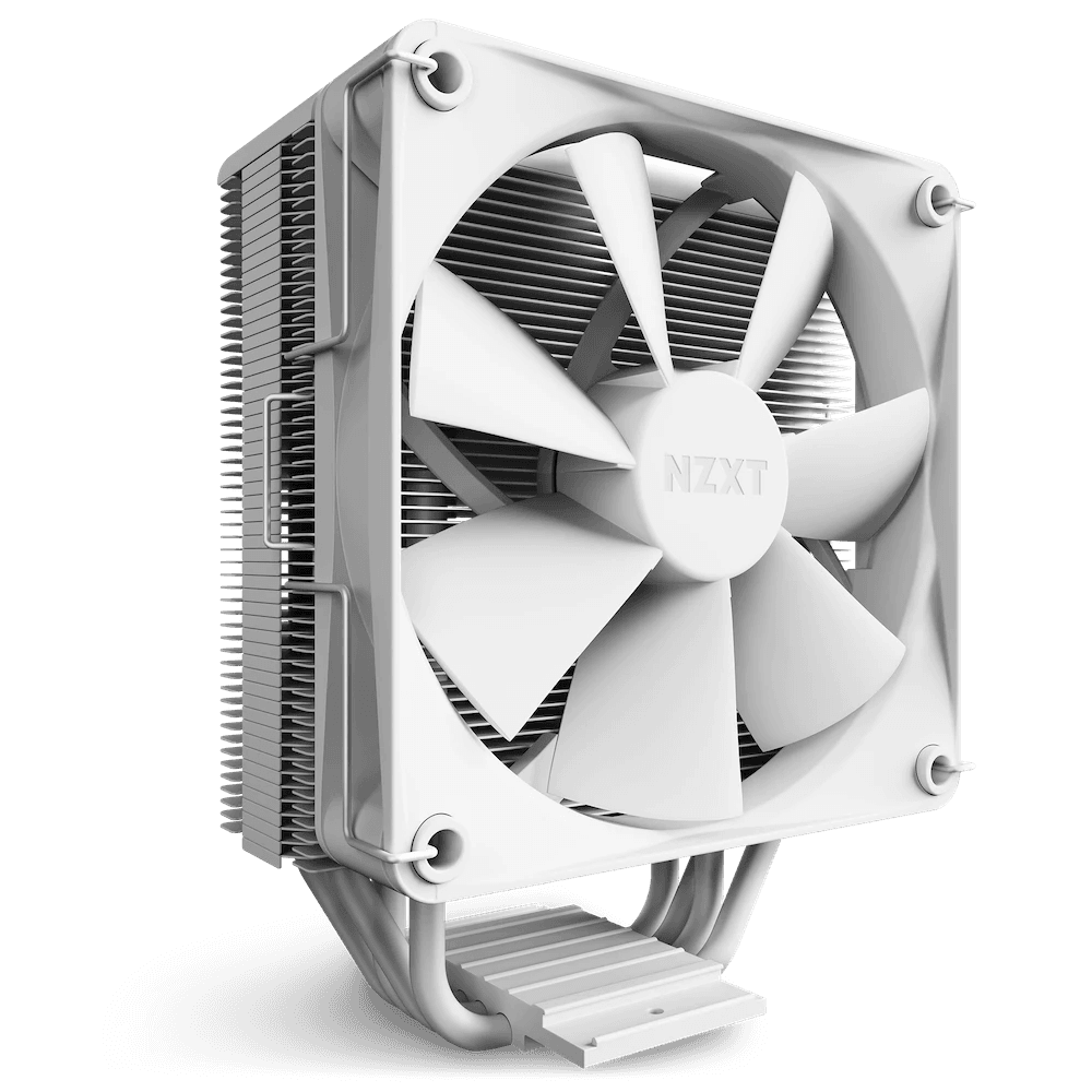 Cooler NZXT "T120", skt. universal, racire cu aer, ventilator 120 mm, 1800 rpm, inaltime cooler 159 mm, 4 heatpipe, "RC-TN120-W1" — miniatură