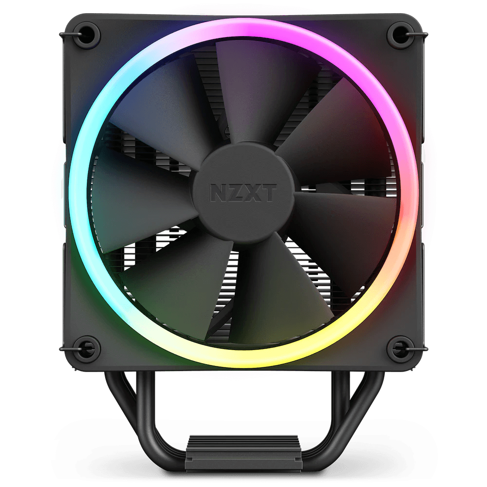 Cooler NZXT "T120 RGB", skt. universal, racire cu aer, ventilator 120 mm, 1800 rpm, inaltime cooler 159 mm, 4 heatpipe, iluminat RGB "RC-TR120-B1"