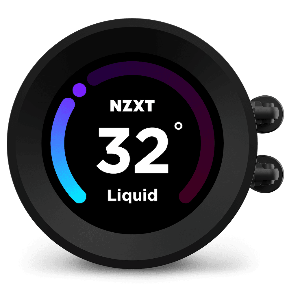 Cooler NZXT "Kraken Elite 360 RGB", skt universal, racire cu lichid, ventilator 120 mm x 3, 1800 rpm, iluminat RGB, "RL-KR36E-B1" — miniatură