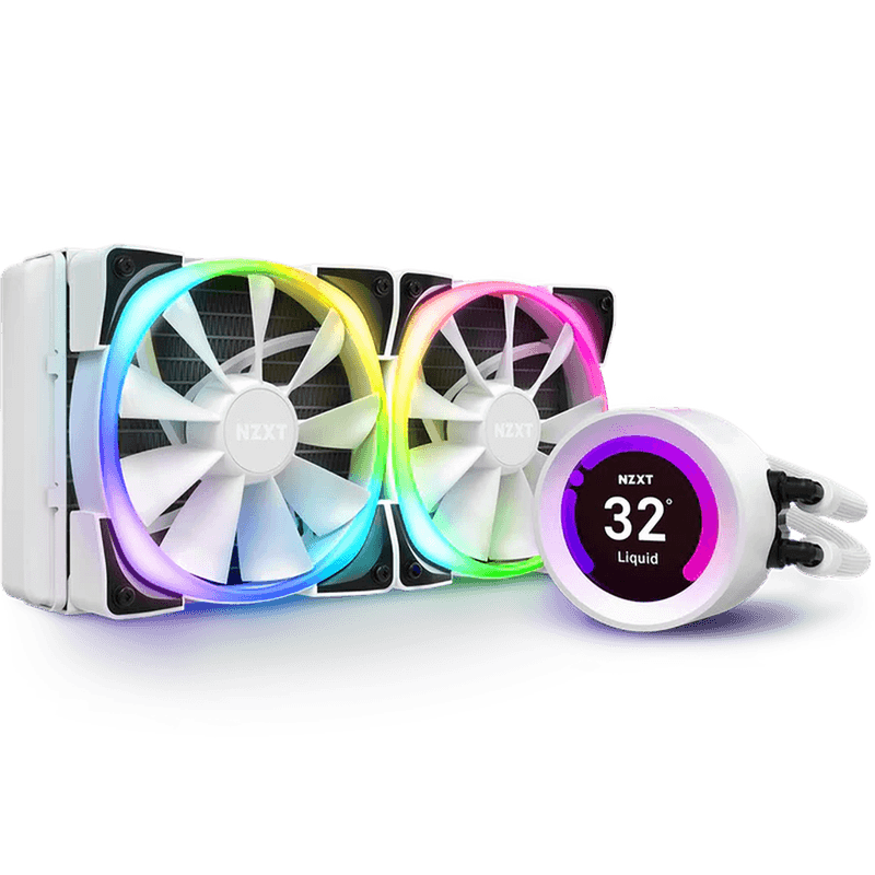 Cooler NZXT "Kraken Z53 RGB", skt universal, racire cu lichid, ventilator 120 mm x 2, 1500 rpm, iluminat RGB, "RL-KRZ53-RW"