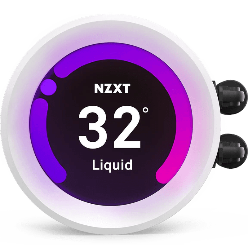 Cooler NZXT "Kraken Z53 RGB", skt universal, racire cu lichid, ventilator 120 mm x 2, 1500 rpm, iluminat RGB, "RL-KRZ53-RW" — miniatură