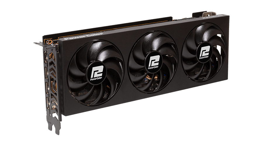 PLACI VIDEO Power Color PW Fighter AMD Radeon RX 7800 XT 16GB "RX7800XT 16G-F/OC" — miniatură