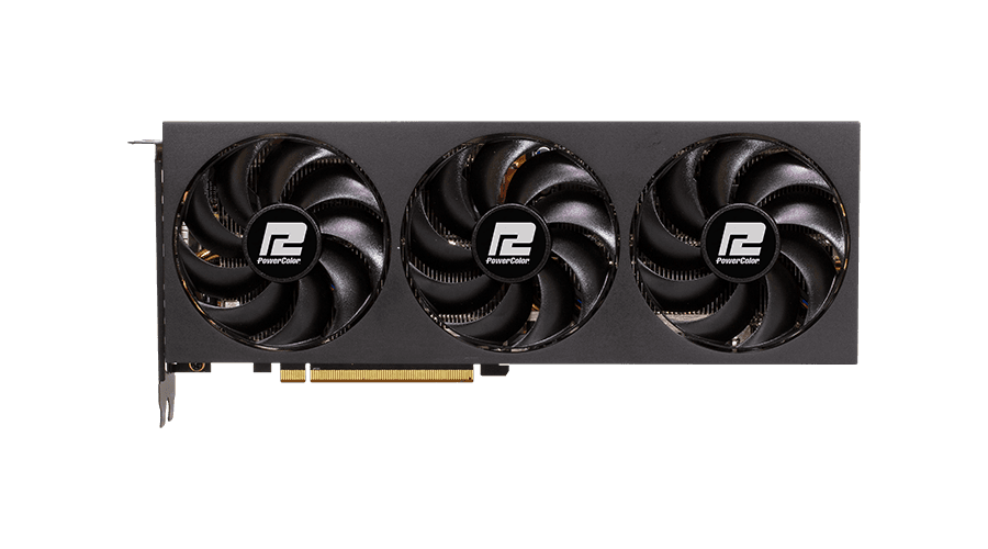 PLACI VIDEO Power Color PW Fighter AMD Radeon RX 7800 XT 16GB "RX7800XT 16G-F/OC" — miniatură
