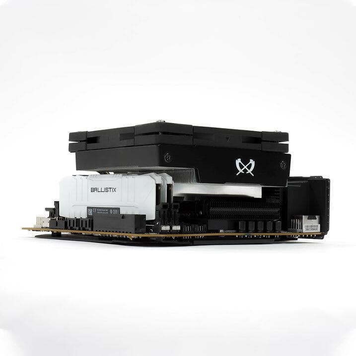 Cooler Scythe "Big Shuriken 3", skt. universal, racire cu aer, ventilator 120 mm, 1800 rpm, inaltime cooler 67mm, "SCBSK-3100" — miniatură