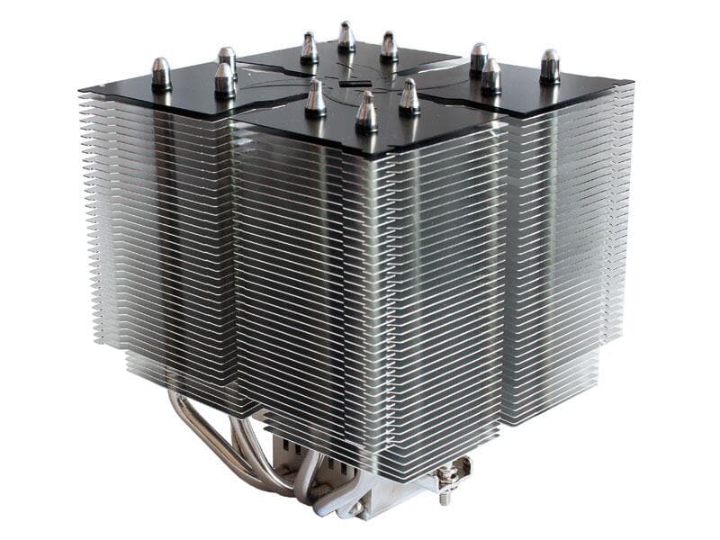 Cooler Scythe "Ninja 5", skt. universal, racire cu aer, ventilator 120 mm x 2, 800 rpm, inaltime cooler 155mm, 6 heatpipe, "SCNJ-5100" — miniatură