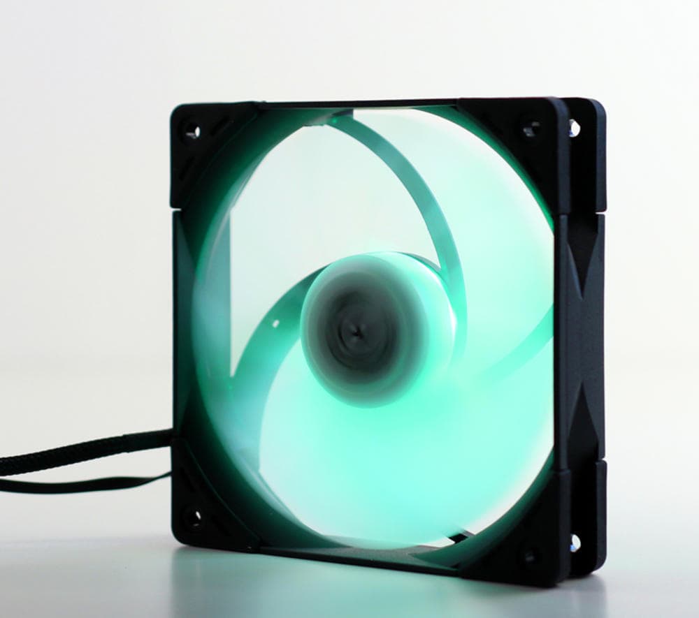 VENTILATOR Scythe, 120 mm 1800 rpm, LED RGB, conector 3 pin | 4 pin, "SU1225FD12HR-RN" — miniatură