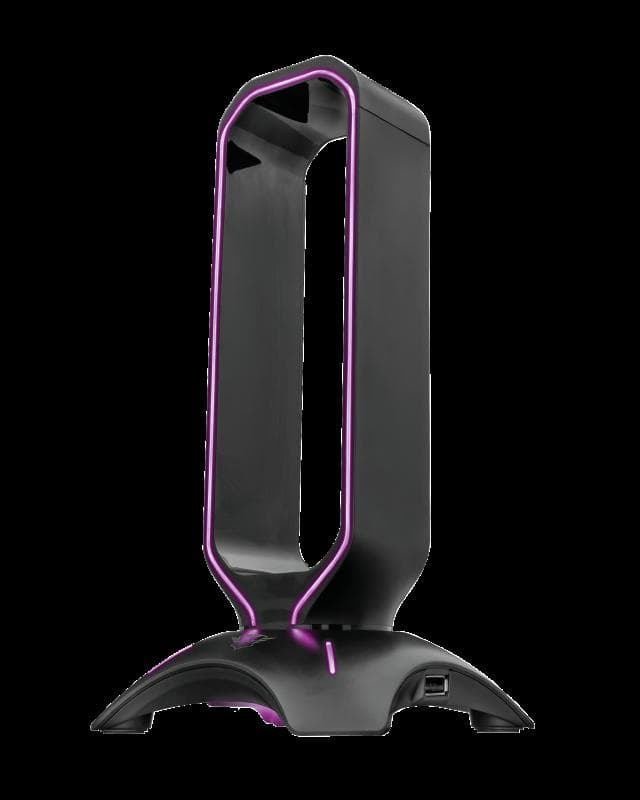 CASTI. Trust - accesorii GXT 265 Cintar RGB Headset Stand "TR-23647" — miniatură