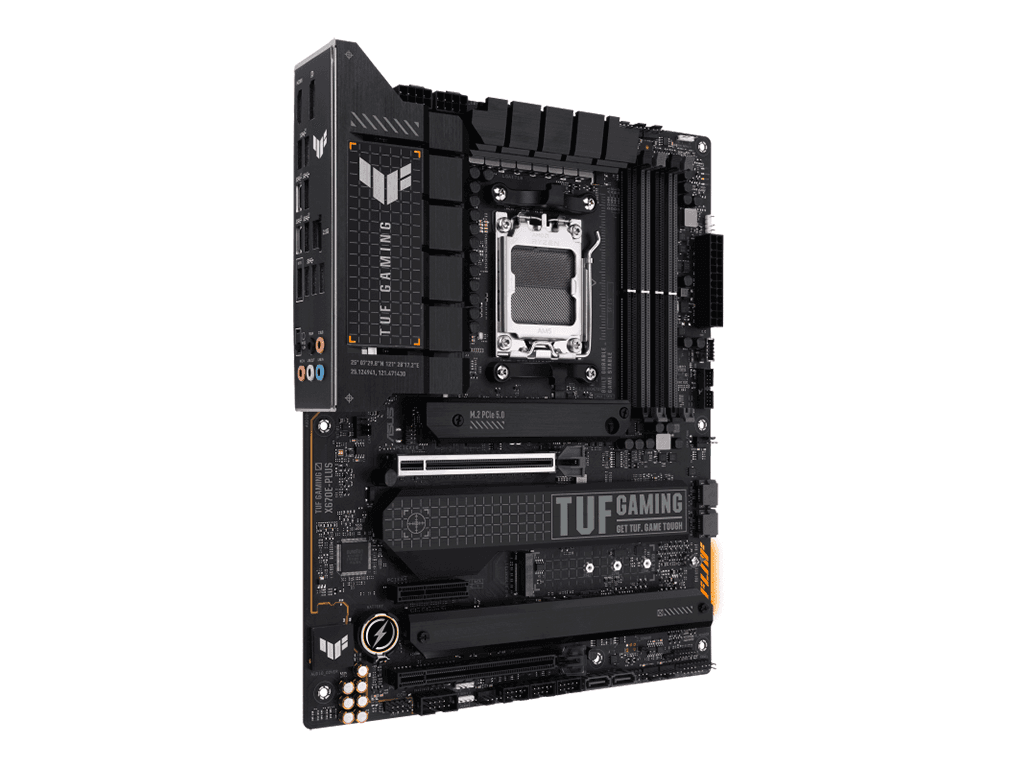 Placa de baza ASUS TUF GAMING X670-PLUSAM5, X670, PCIE 5.0 MB "TUF GAMING X670E-PL" — miniatură