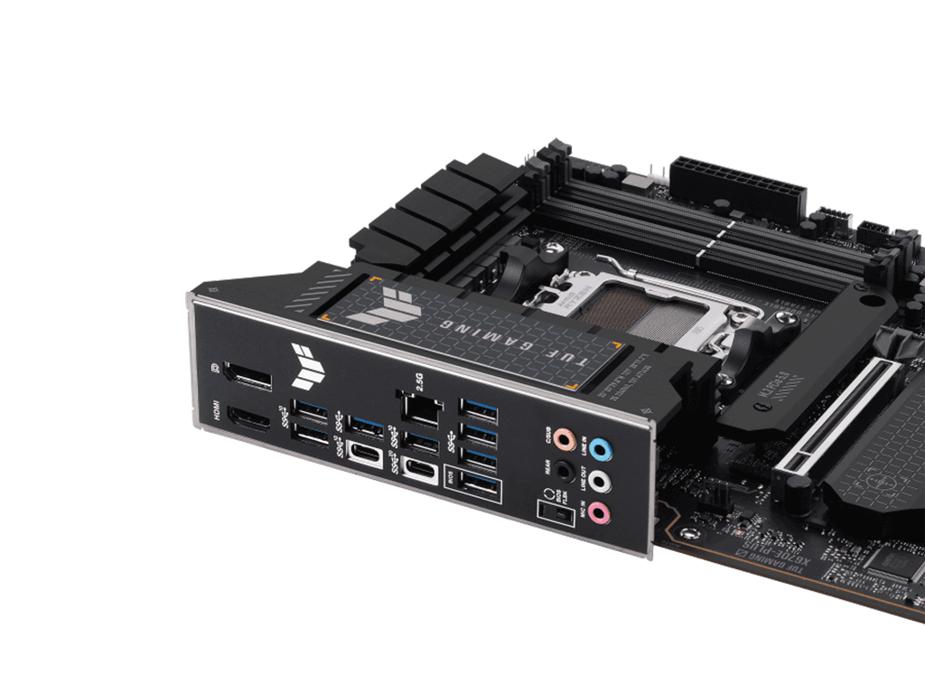 Placa de baza ASUS TUF GAMING X670-PLUSAM5, X670, PCIE 5.0 MB "TUF GAMING X670E-PL" — miniatură