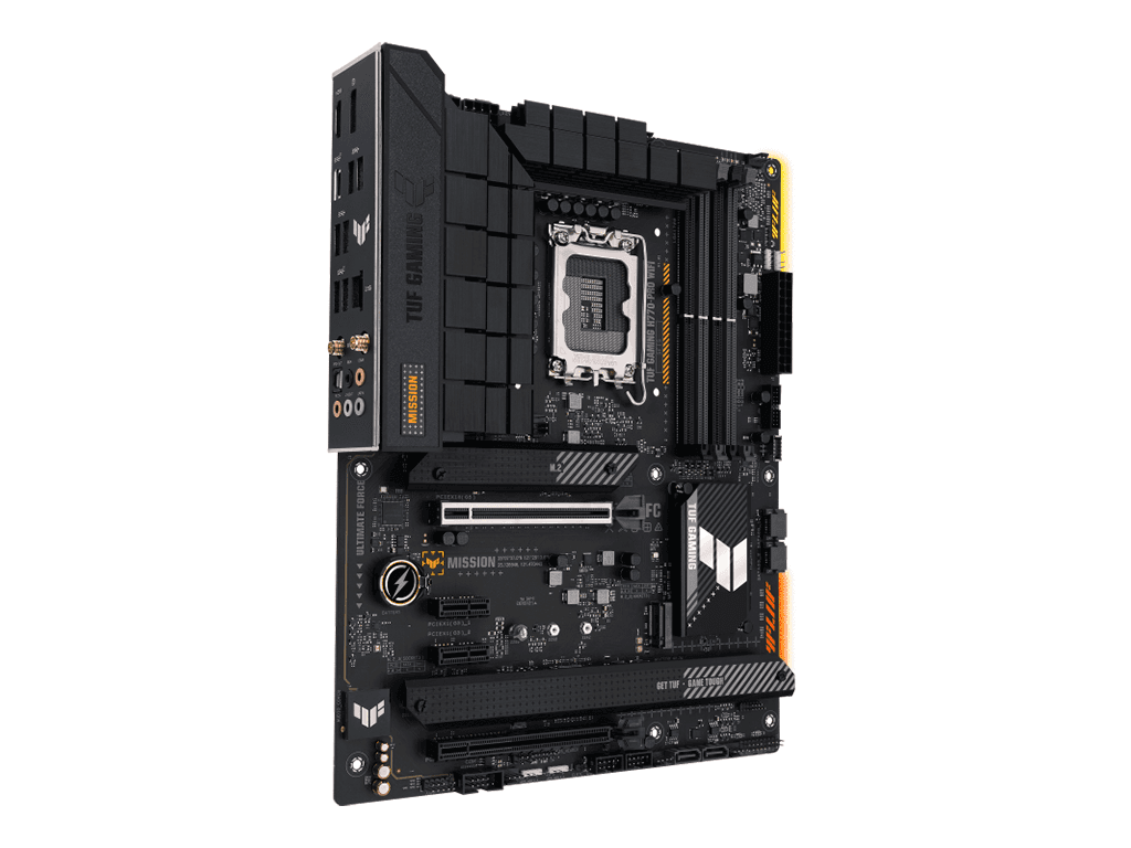 Placa de baza ASUS TUF GAMING H770-PRO WIFILGA1700, H770, USB3.2 GEN 2X2 MB "TUFGAMINGH770-PRO WF" — miniatură