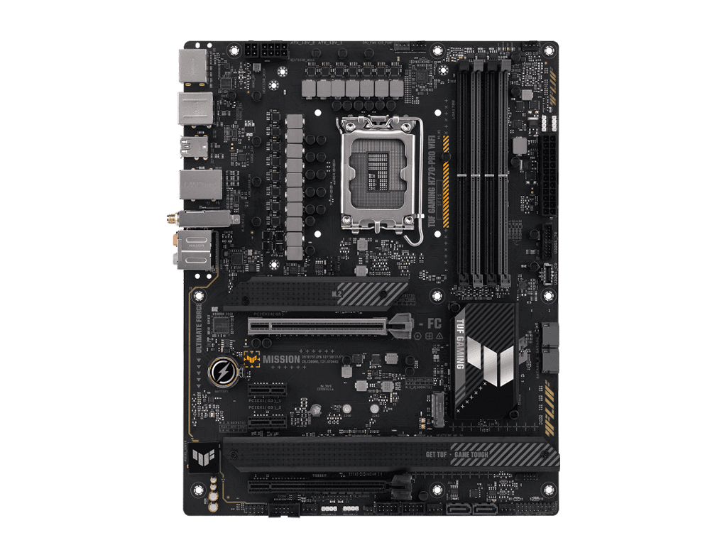 Placa de baza ASUS TUF GAMING H770-PRO WIFILGA1700, H770, USB3.2 GEN 2X2 MB "TUFGAMINGH770-PRO WF" — miniatură