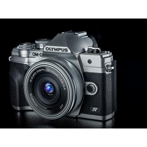 CAMERE foto Olympus E-M10 Mark IV 1442 EZ Pancake Kit slv/slv "V207132SE000"