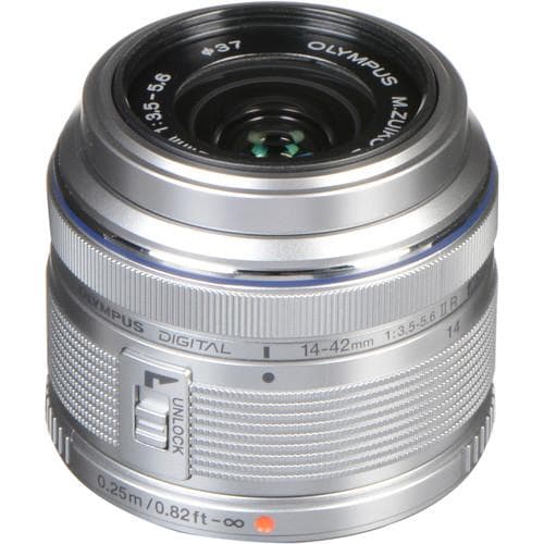 CAMERE foto - accesorii Olympus M.Zuiko Digital 14-42mm F3.5-5.6 II R / EZ-M1442 II R silver "V314050SE000"