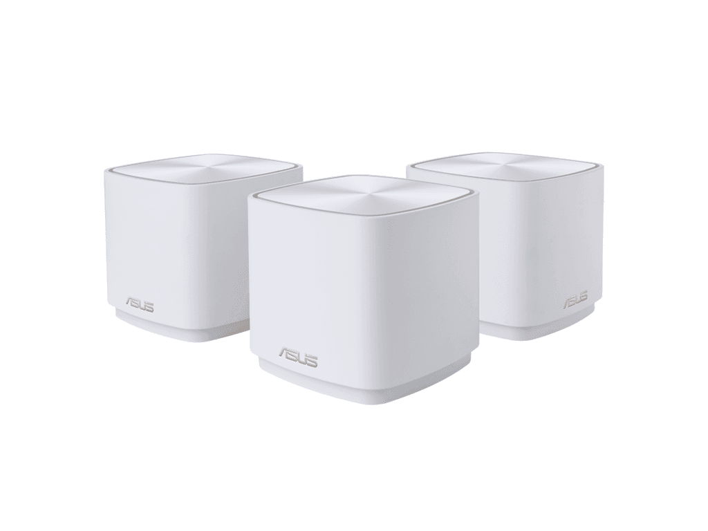 Sistem WIFI Asus Mesh Zen AX Mini XD4 PLUS(3PK B)AX1800, Dual-band, 557mp, parental controls "XD4 PLUS(B-3-PK)"