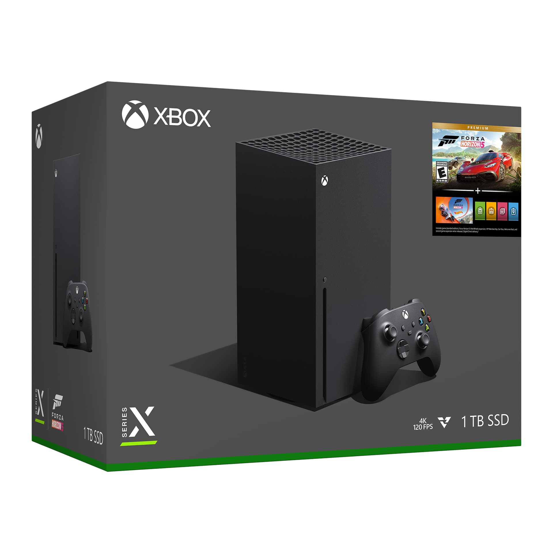 Xbox Series X black + Forza Horizon5 Premium Edition 46501571 "169351" — miniatură