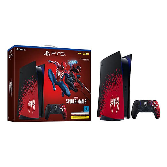 CONSOLA PS5 Disc + Joc Spider Man 2 Limited Edition 170759 46501569 — miniatură