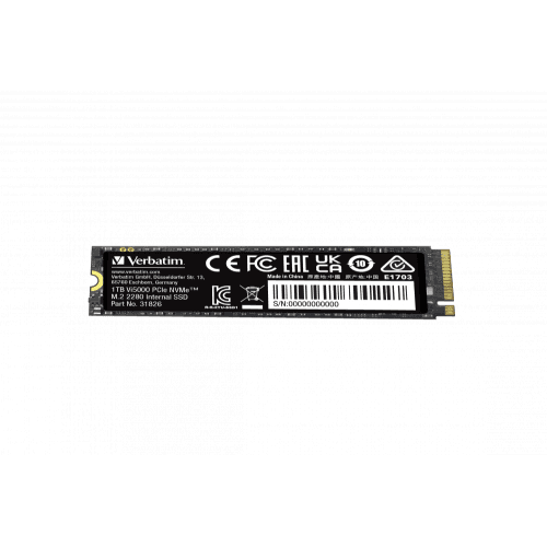 SSD Verbatim Vi5000 PCIE4 NVME M.2 SSD 1TB "31826"