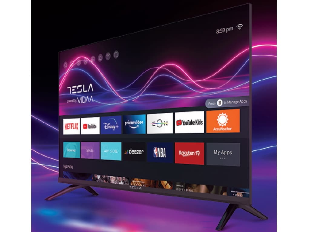 TELEVIZOAR Tesla 32M325BHS, VIDAA OS, 81cm, HD, blackDVB-T2/C/S2, 270 cd/m2, CI+, VESA 200x100mm "32M325BHS"